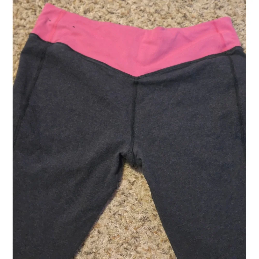 Nike Dri-Fit‎ Skinny Leggings Women's Size XL Pink Gray